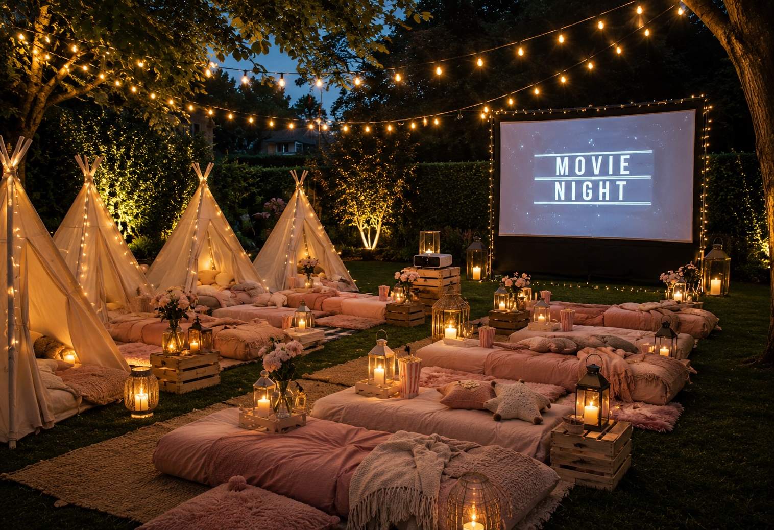 thethreesgarden-movie-night